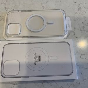 iPhone 12 pro max clear case brand new in box apple brand